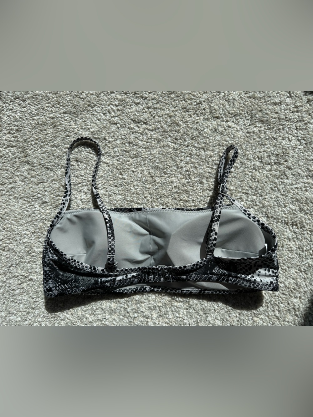 Women’s Aerie Black & White Snake Print‎ Bikini - Picture 4 of 6